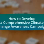 How to Develop a Comprehensive Climate Change Awareness Campaign